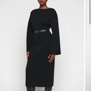 Reformation Lyndsey Cotton Sweater Dress! Brand new never worn! Size small!